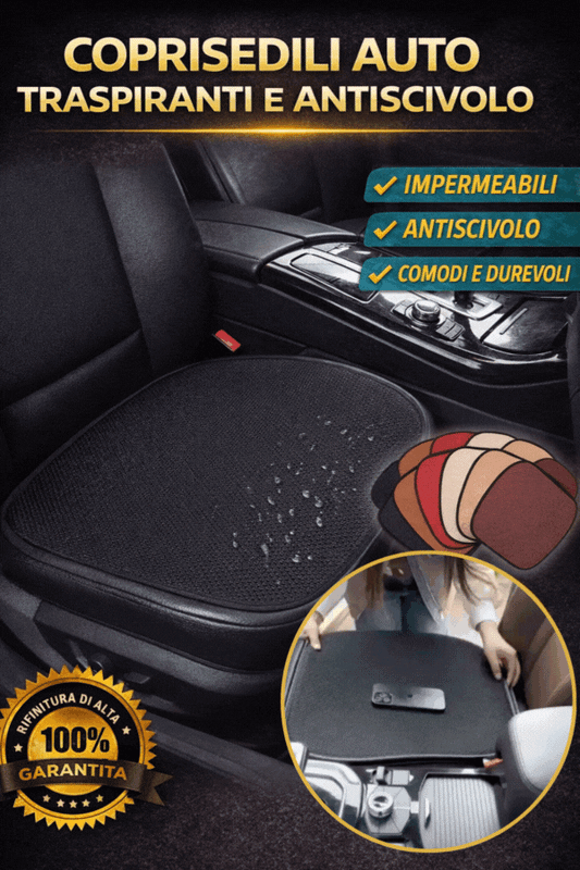 Coprisedili Auto Traspiranti e Antiscivolo