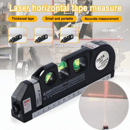 Righello con Livello Laser