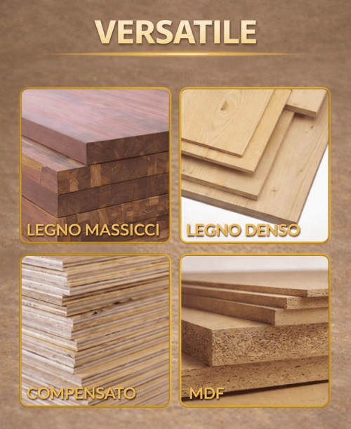 Fresa a 45° per Miter