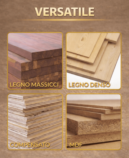 Fresa a 45° per Miter