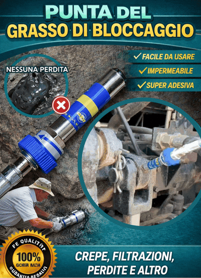 Punta per Grasso con Bloccaggio