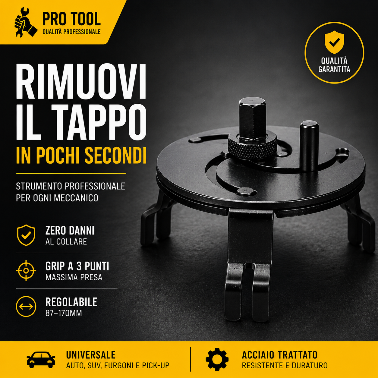 🔧Chiave speciale per tappo del serbatoio⚙️