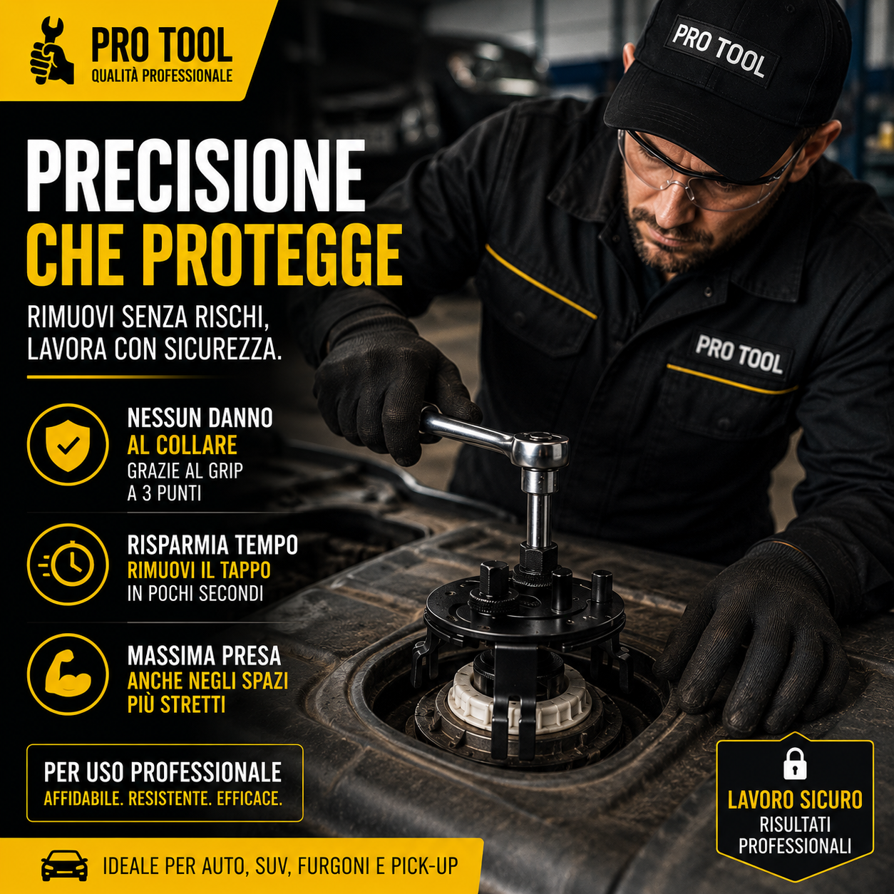 🔧Chiave speciale per tappo del serbatoio⚙️