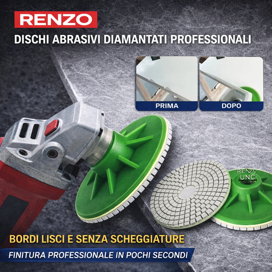 Dischi Abrasivi Diamantati Professionali – 3 Pezzi