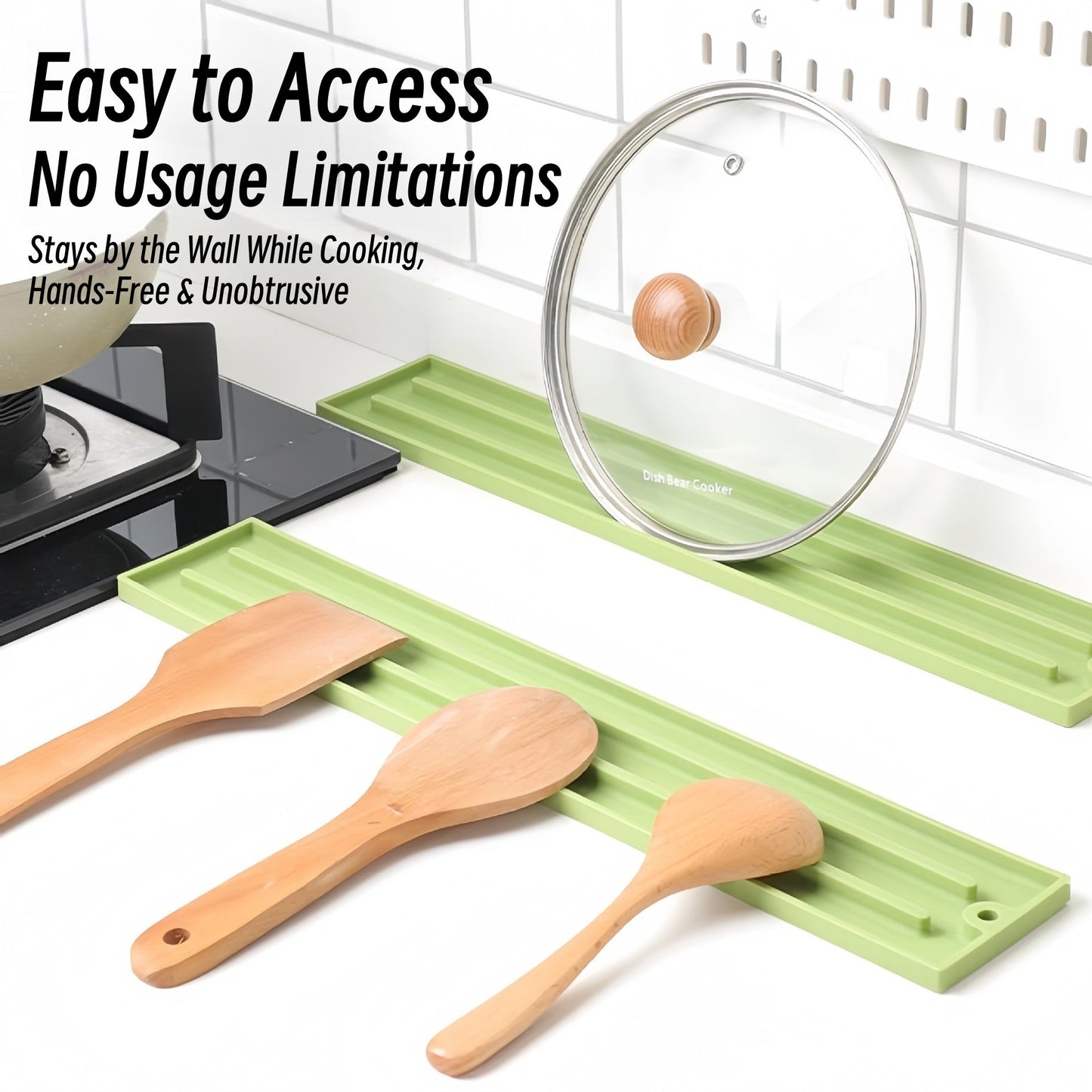 Tappetino porta-coperchio per spazi stretti