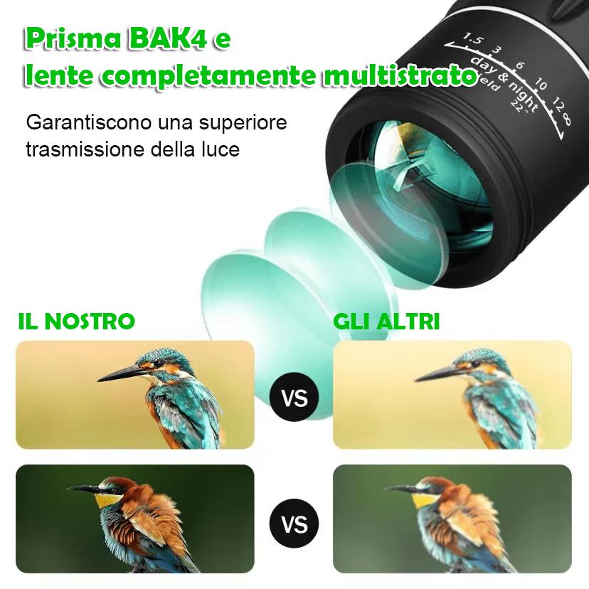 Telescopio Zoom HD 16X52