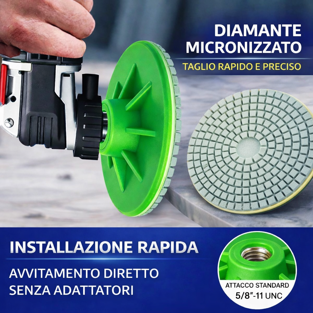 Dischi Abrasivi Diamantati Professionali – 3 Pezzi