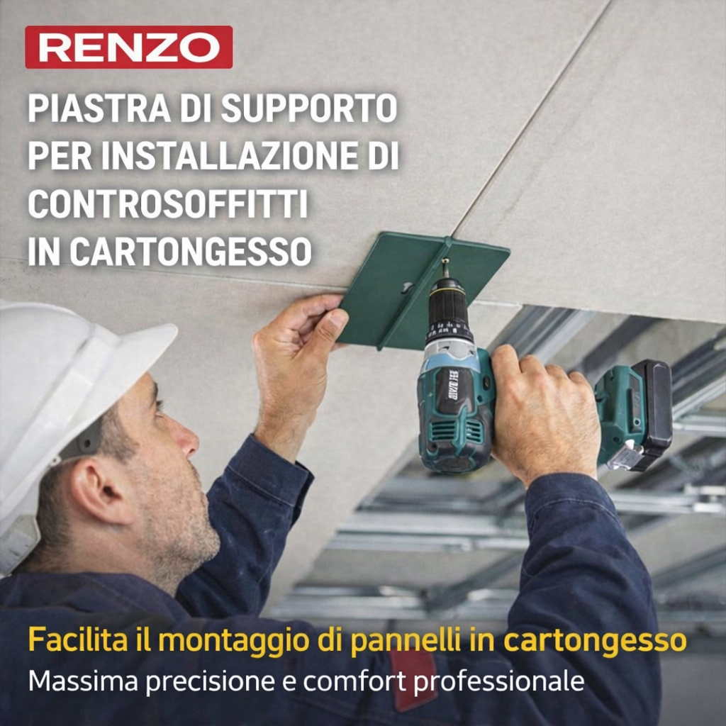 Strumento di montaggio per cartongesso