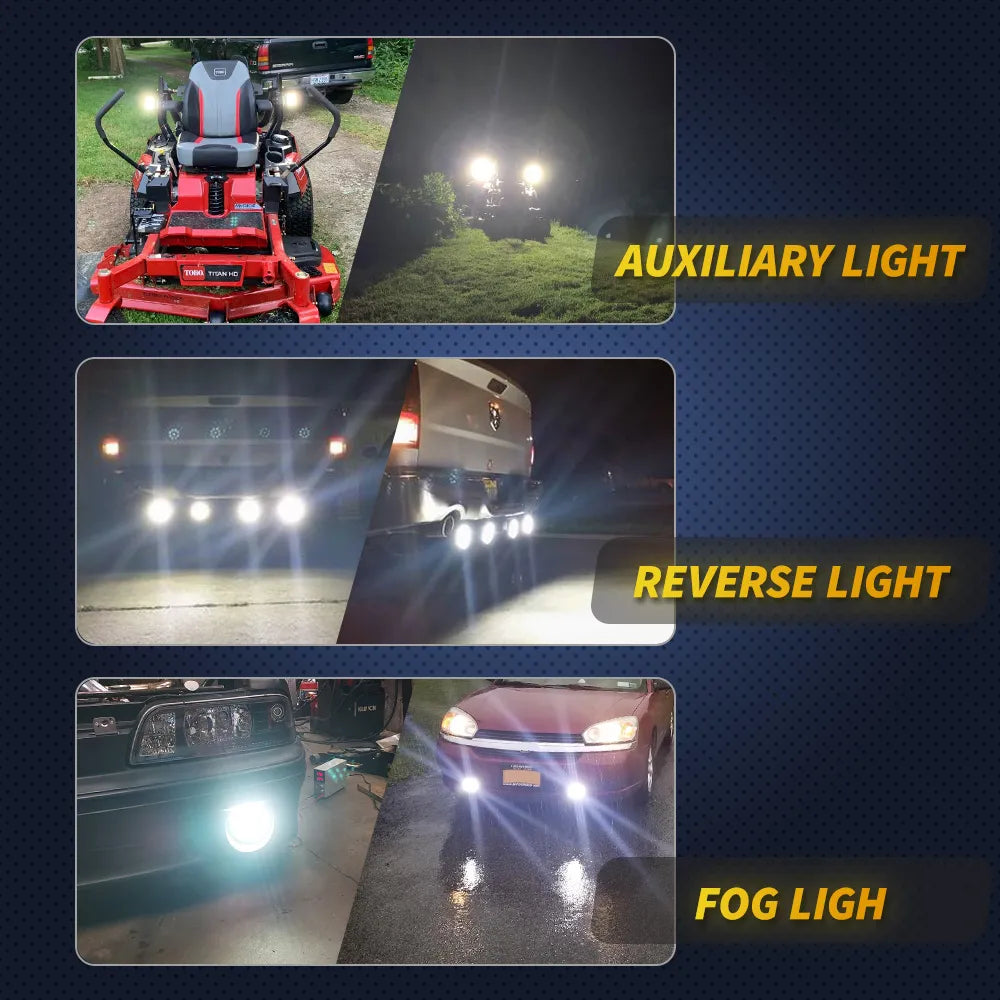 Luce ad alta luminosità a 4 LED