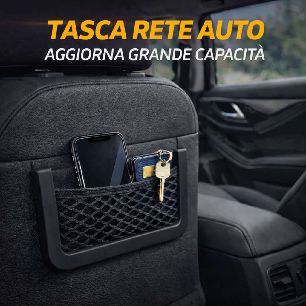 🔥Rete portaoggetti per auto
