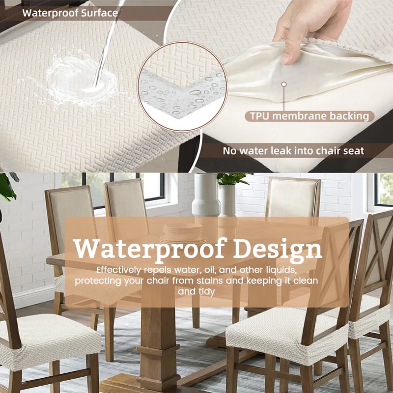 Coprisedia jacquard impermeabili