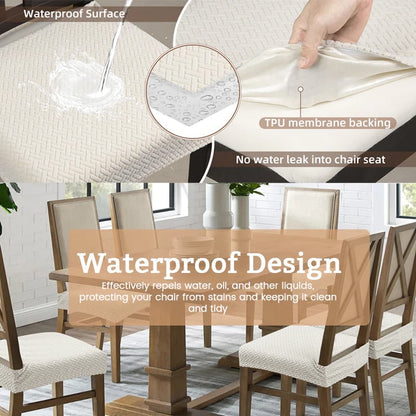 Coprisedia jacquard impermeabili