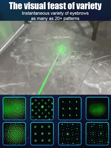 Puntatore Laser Verde ad Alta Potenza