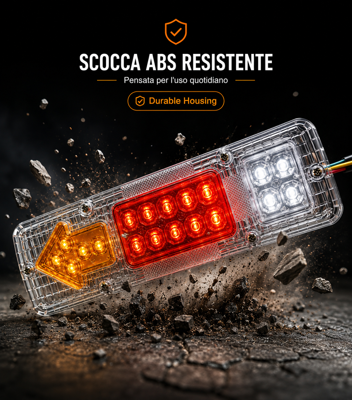 Fanale LED Stop e Freccia