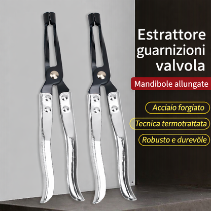Strumento per rimuovere guarnizioni valvola
