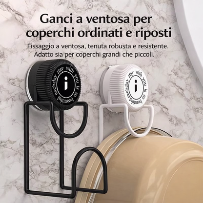 Gancio Per Lavabo Con Ventosa