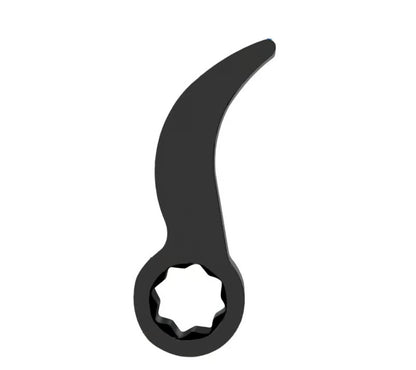 Testa adattatrice per chiave a leva