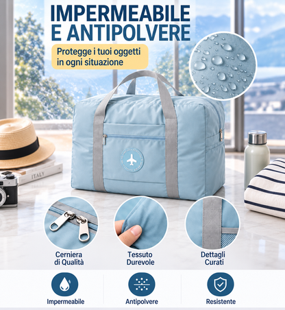 Borsone da Viaggio Pieghevole Impermeabile ✈️