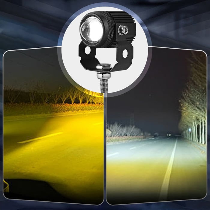 Faro LED potente per moto