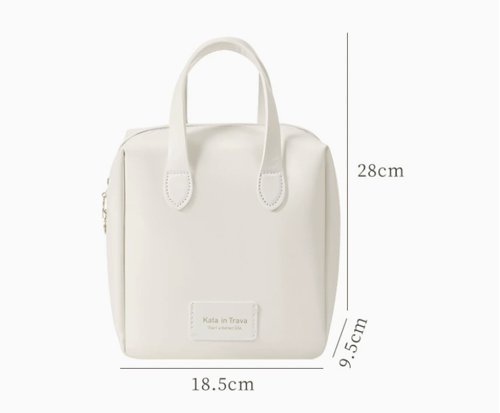 Borsa cosmetica portatile ad alta capacità