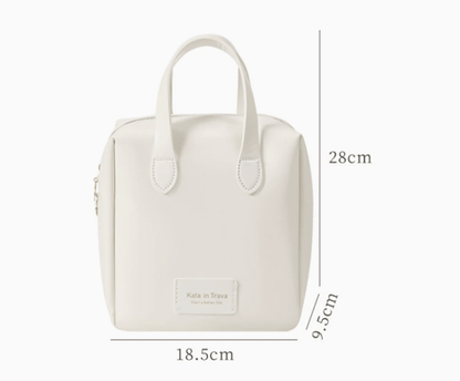 Borsa cosmetica portatile ad alta capacità