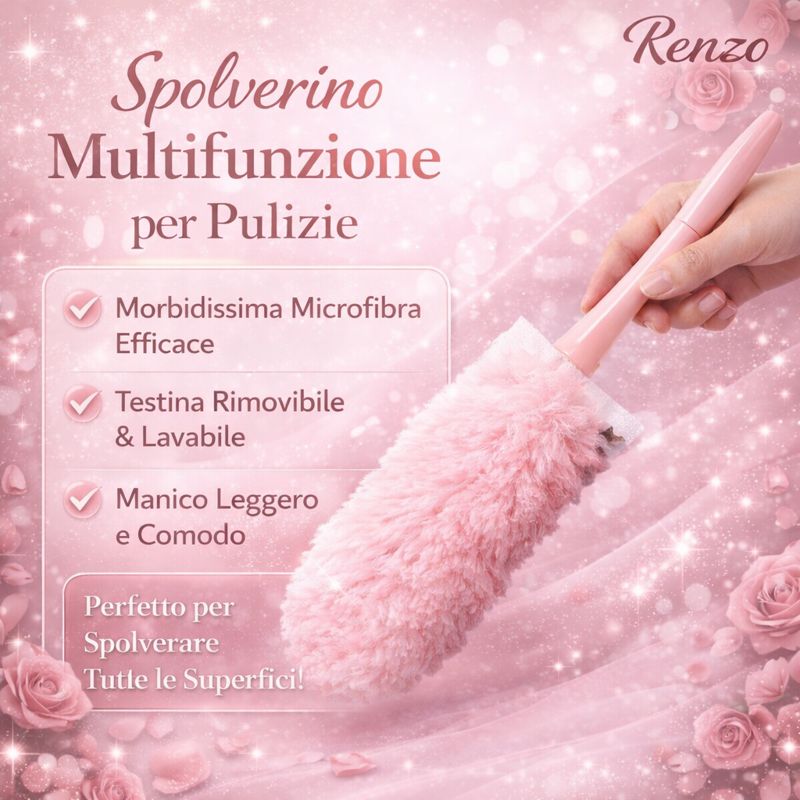🍃 Spolverino multiuso per la pulizia