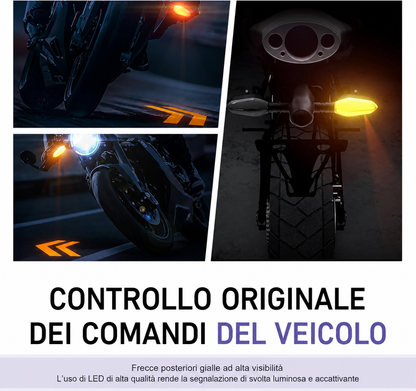 Frecce LED con Proiezione per Moto 🏍️