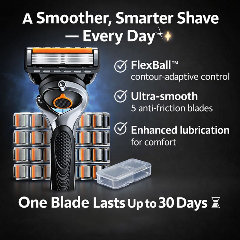 Lama di rasoio a cinque strati