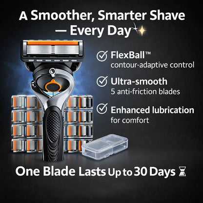 Lama di rasoio a cinque strati