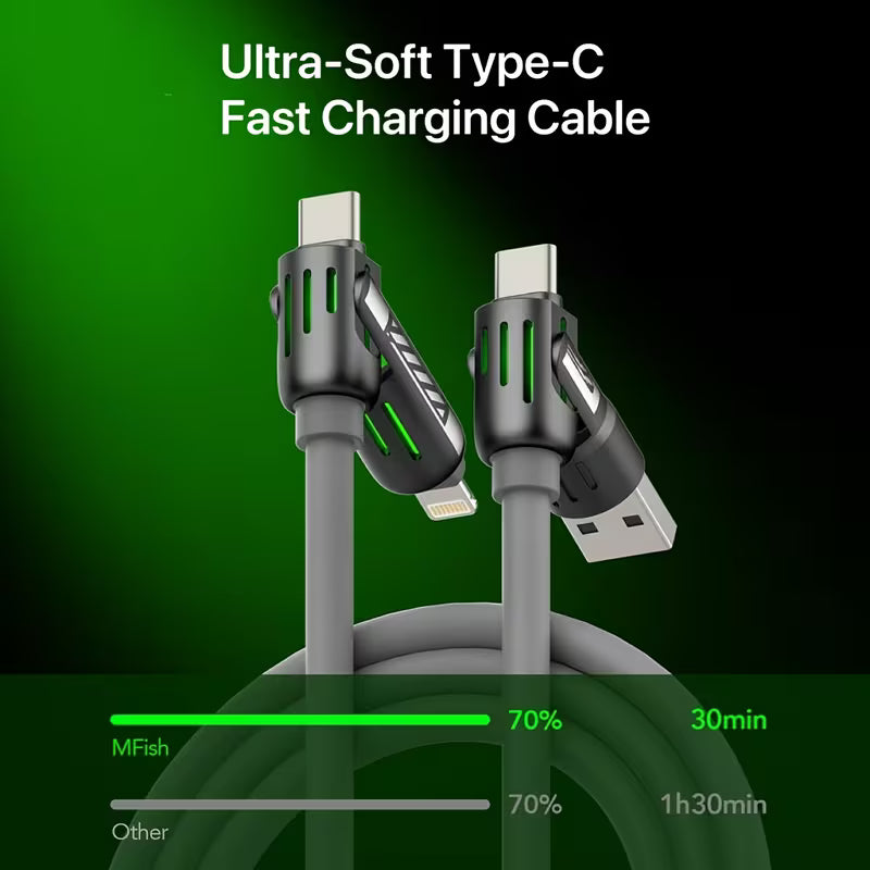 Cavo di ricarica USB 4 in 1