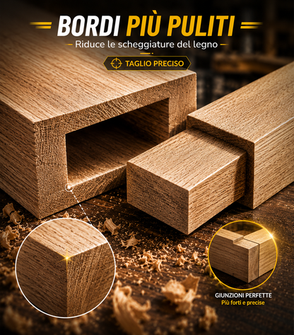 Set Punte Per Mortasatrice Legno