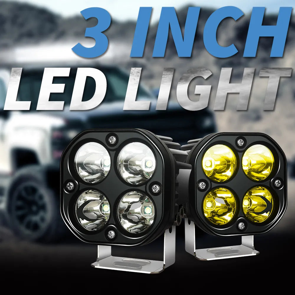 Luce ad alta luminosità a 4 LED