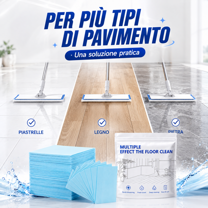 OFFERTA SPECIALE | Set da 50 Fogli Lavapavimenti