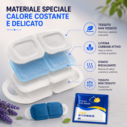 💥Maschera Relax per gli Occhi – Meno occhiaie, sonno più profondo 💥