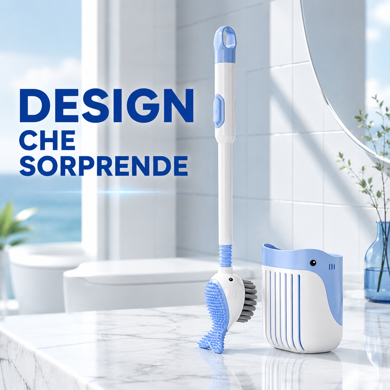 Spazzola Balena con Doppia Pulizia