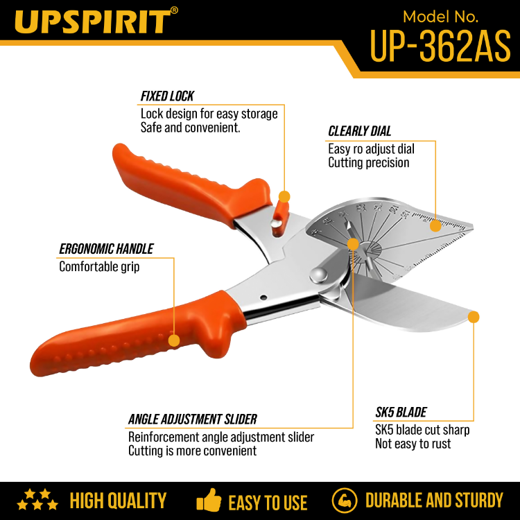 Cesoia troncatrice multi-angolo