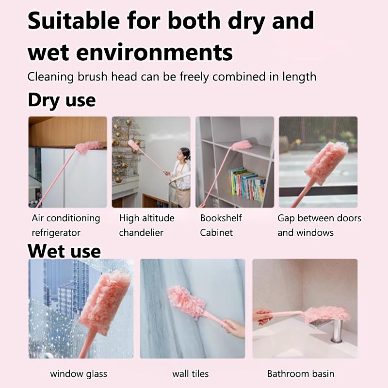 Spazzola Antipolvere Elettrostatica Pieghevole