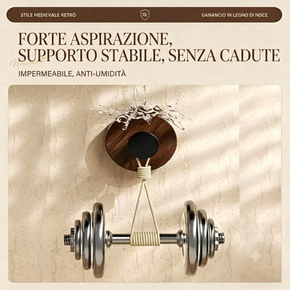 💡Ganci da parete adesivi in legno