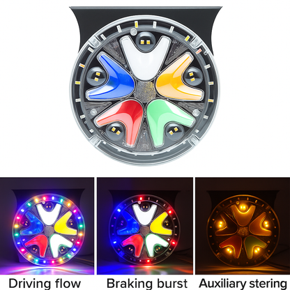 Fanale Posteriore Rotondo Per Camion