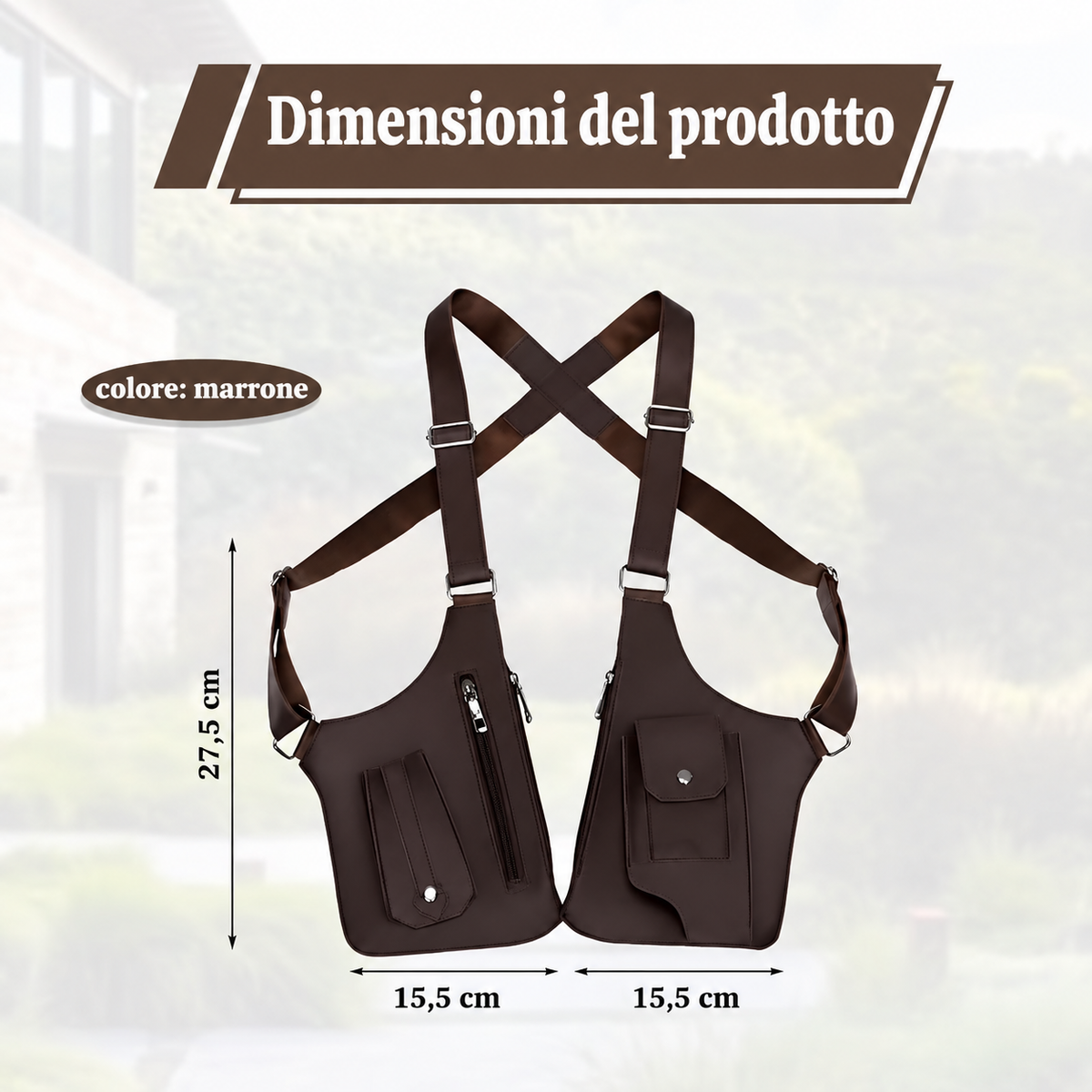 Marsupio Ascellare Antifurto 👝