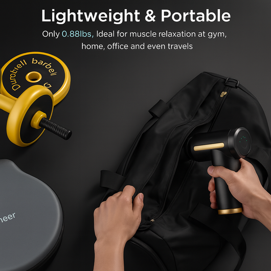 Mini pistola per massaggi