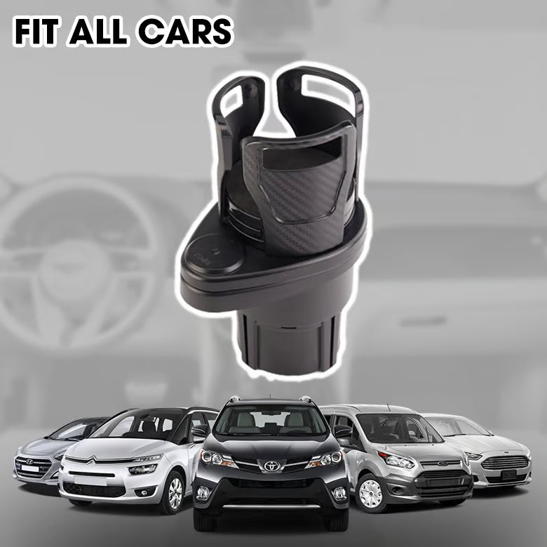 Portabicchieri multiuso per auto