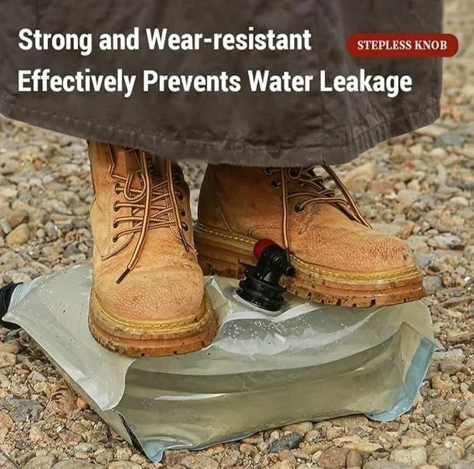 Sacca di stoccaggio dell'acqua per il campeggio