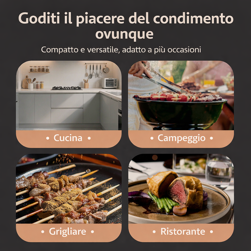 Macinapepe Elettrico Automatico