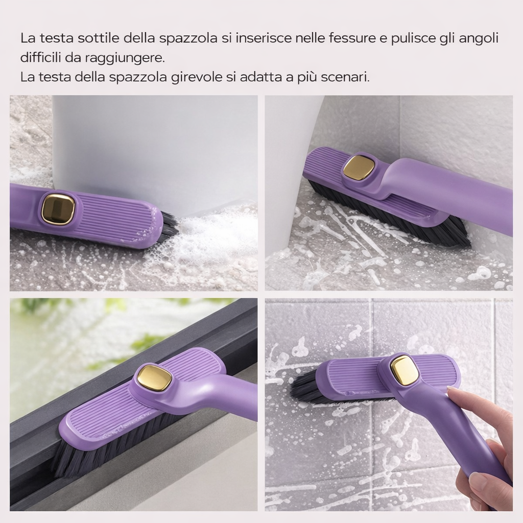 Spazzola Rotante per Fessure e Angoli