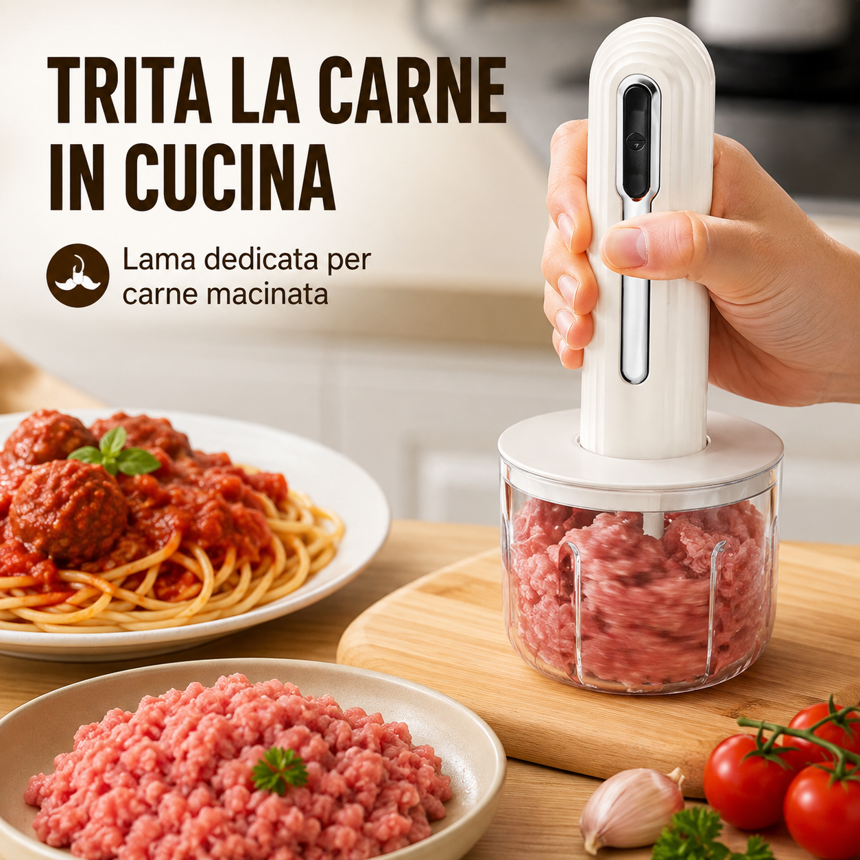 Tritatutto Elettrico da Cucina 🥩