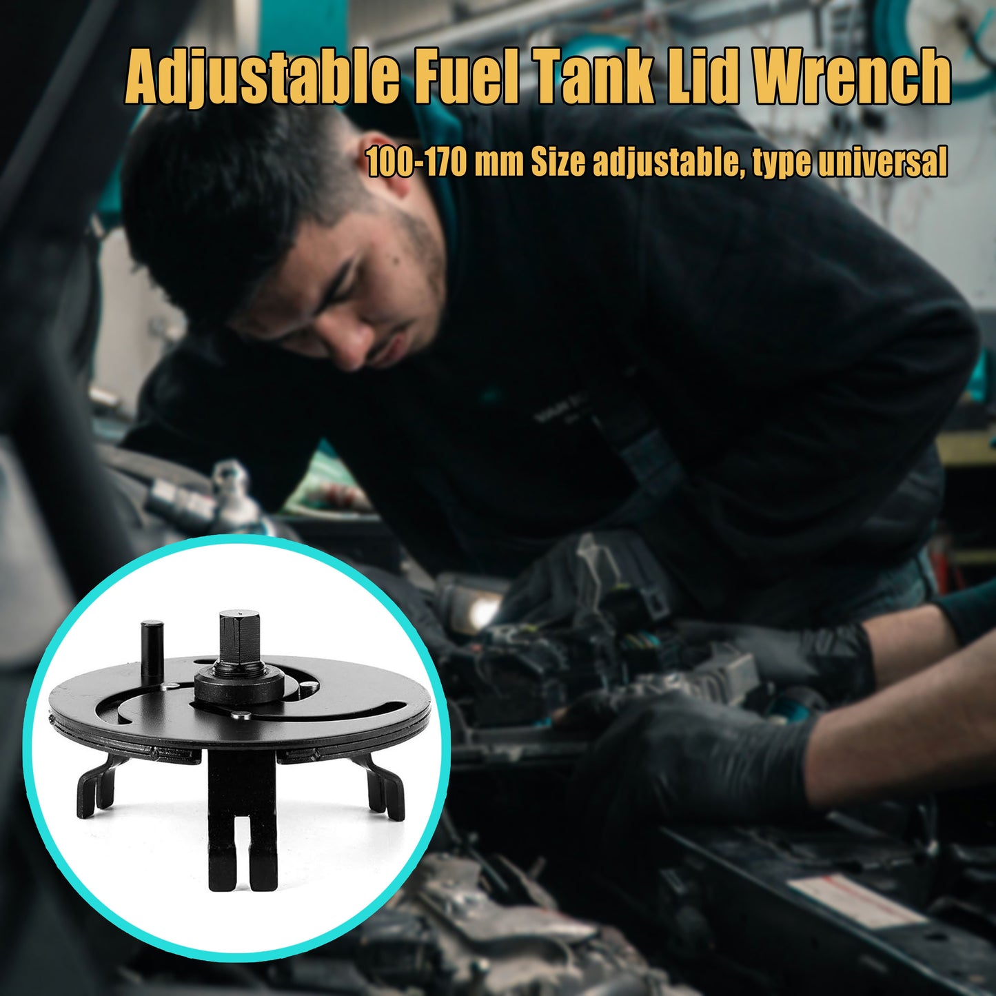 Chiave per tappo del serbatoio carburante dell'auto