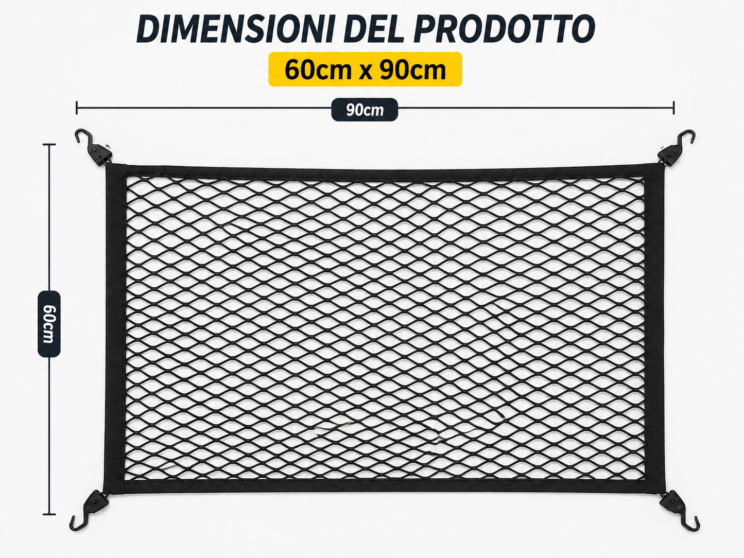 Rete Contenitiva per Bagagliaio
