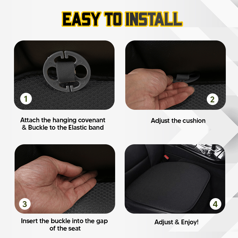 Coprisedili Auto Traspiranti e Antiscivolo