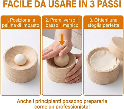 OFFERTA ESCLUSIVA | Pressa per pasta in legno